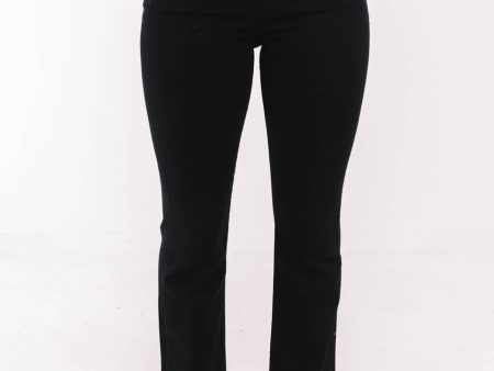 Pistola Lennon High Rise Crop Boot Jeans - Noir Online Hot Sale