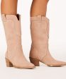 Dariel Western Boot - Orchid Nubuck - FINAL SALE Hot on Sale