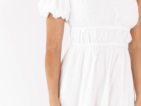 Best Coast Dress - White For Discount