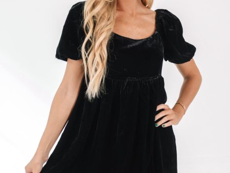 Manhattan Nights Dress - Black Fashion