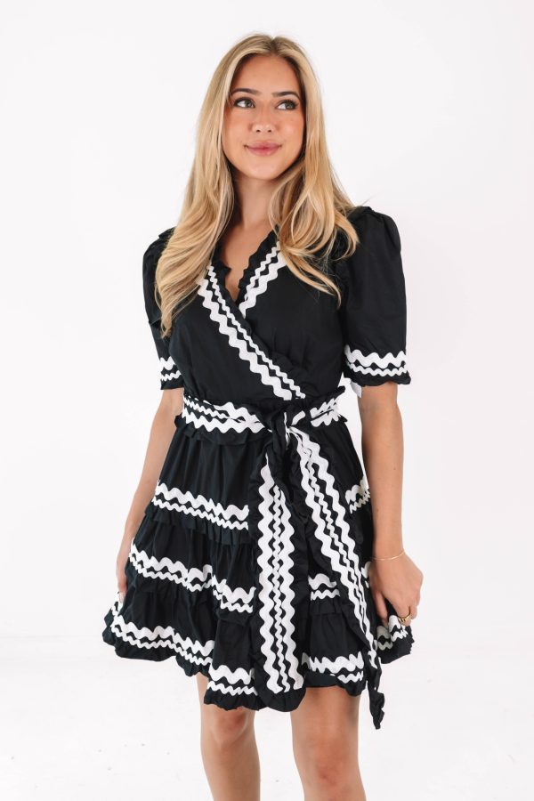 Love It Here Dress - Black Online Sale