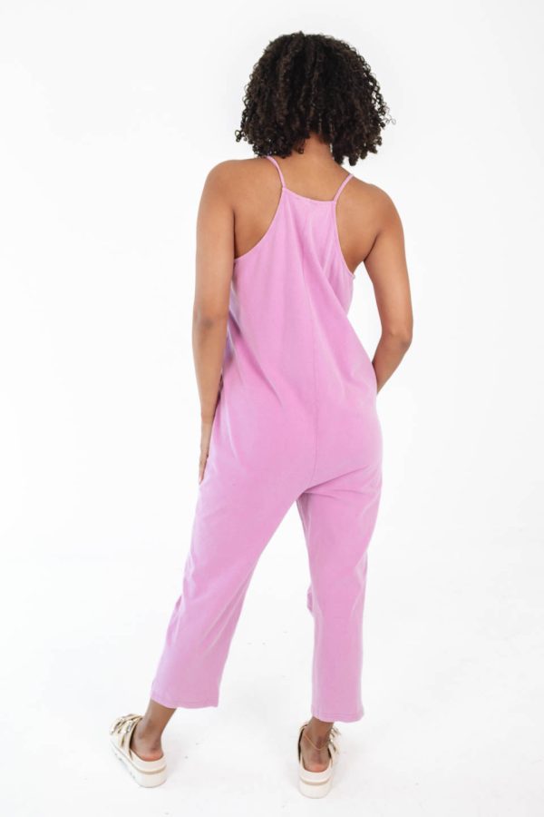 Travel Light Jumpsuit - Pink For Cheap