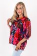 The Jade Puff Sleeve Tunic - Multi Online Sale