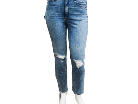 Nina High-Rise Ankle Cigarette Jeans Sale