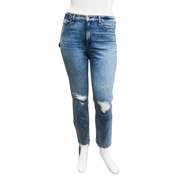 Nina High-Rise Ankle Cigarette Jeans Sale