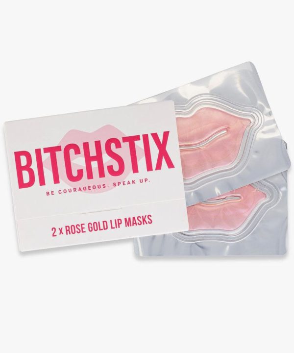 Bitchstix Lip Restoration Mask, 2 Pack - Rose Gold on Sale