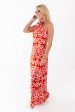 A Dozen Roses Maxi Dress - Red Online Hot Sale