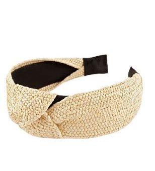 Rattan Headband - Ivory - FINAL SALE Cheap