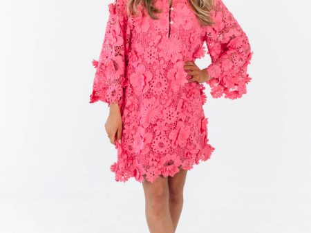 The Seraphina Dress - Hot Pink For Cheap