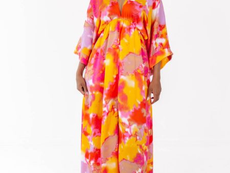 Love Letter Maxi Dress - Orange Online now