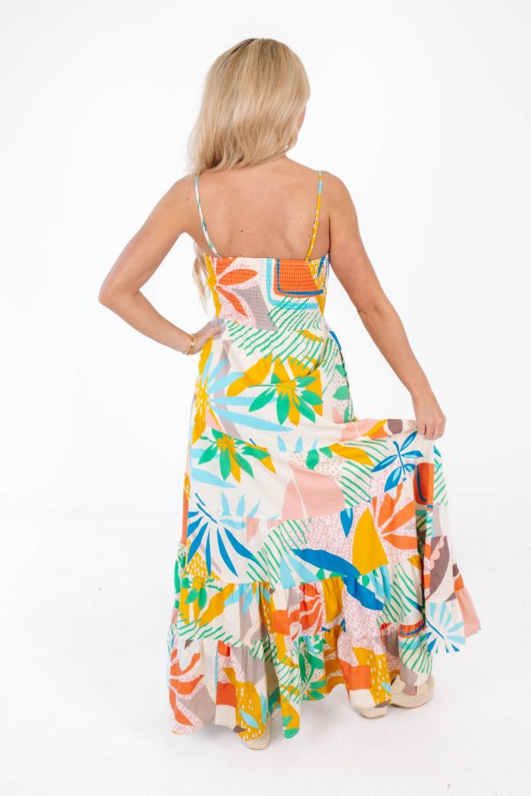 Paradise Calling Maxi Dress - Multi For Sale