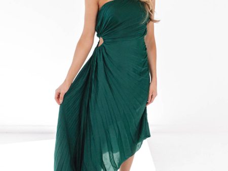 Dream Destination Dress - Dark Green Hot on Sale