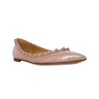 Patent Rockstud Ballet Flats Fashion