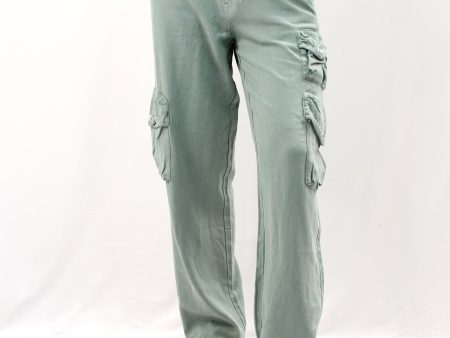 Articles of Society Deyn Cargo Pants - Green Jasper - FINAL SALE For Sale