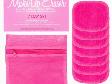 7-Day Set Makeup Eraser - Original Pink Online