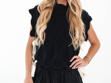 Sweet Talk Top - Black For Discount