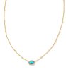 Kendra Scott Baby Elisa Satellite Short Pendant Necklace - Fuchsia, Turquoise, Pink, Mint OR Ivory on Sale