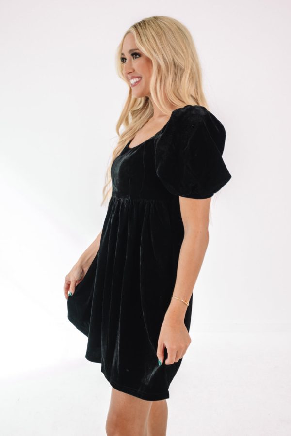 Manhattan Nights Dress - Black Fashion