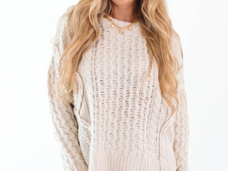 A Warm Hug Sweater - Ivory Online now