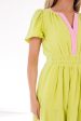 Slice Of Lime Maxi Dress - Lime Pink Online Sale