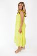 Sweetest Style Midi Dress - Lime Discount