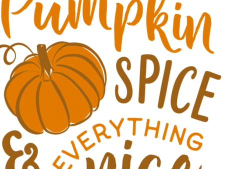 Fall Cocktail Napkins - Pumpkin Spice - FINAL SALE Discount