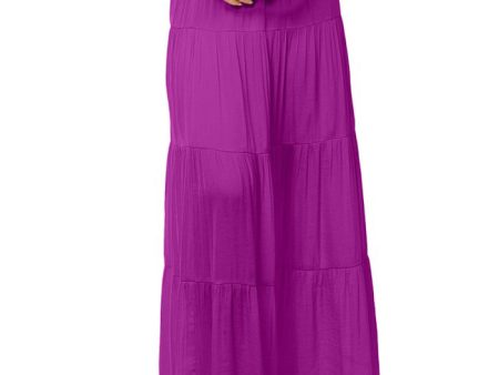 Tiered Maxi Skirt - Viola- FINAL SALE Hot on Sale