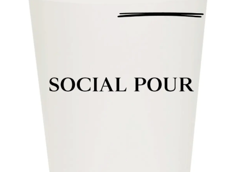 Frosted Cups, Set of 10 - Social Pour Online Hot Sale