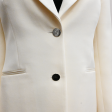 Ivory Wool Blazer Sale