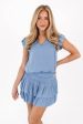 Around The Clock Dress - Periwinkle Blue Online Hot Sale