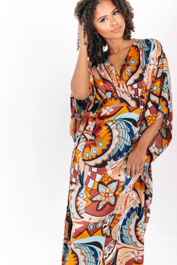 Know Me So Well Maxi Dress - Multi Online Hot Sale