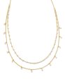 Kendra Scott Eve Multi Strand Necklace - Gold White Mix For Cheap