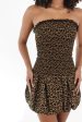 On The Wild Side Dress - Leopard Online now