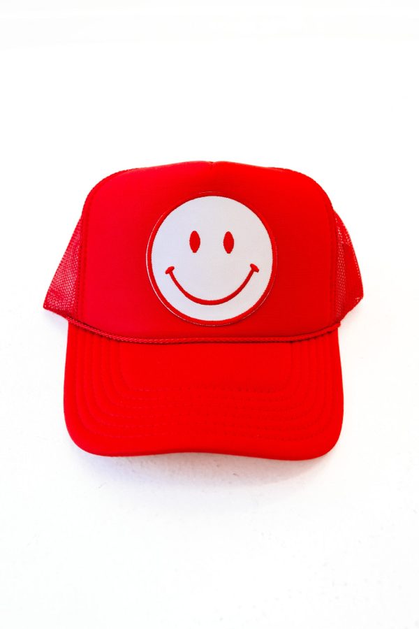 Game Face Hat - Red Online Hot Sale