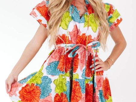 Poppy Dress - Bouquet Cheap