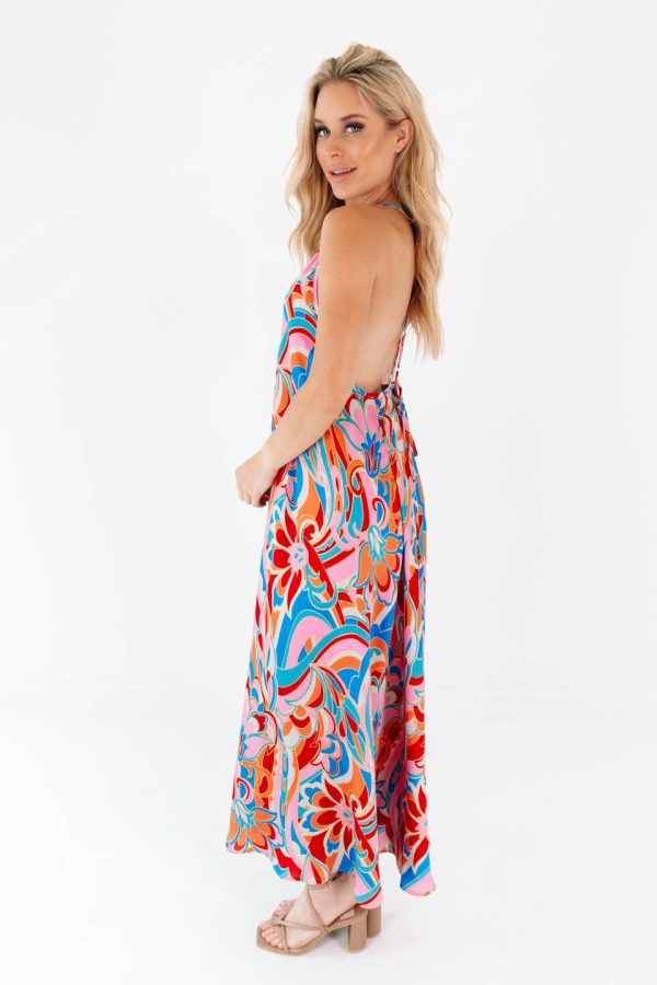 All the Fun Maxi Dress - Multi Online now