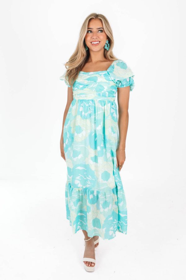 All Grown Up Midi Dress - Mint Fashion