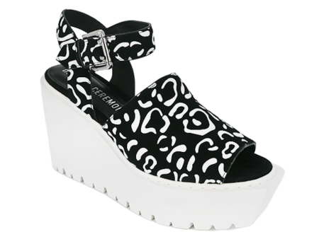 Luna Leopard-Print Platform Wedges Hot on Sale