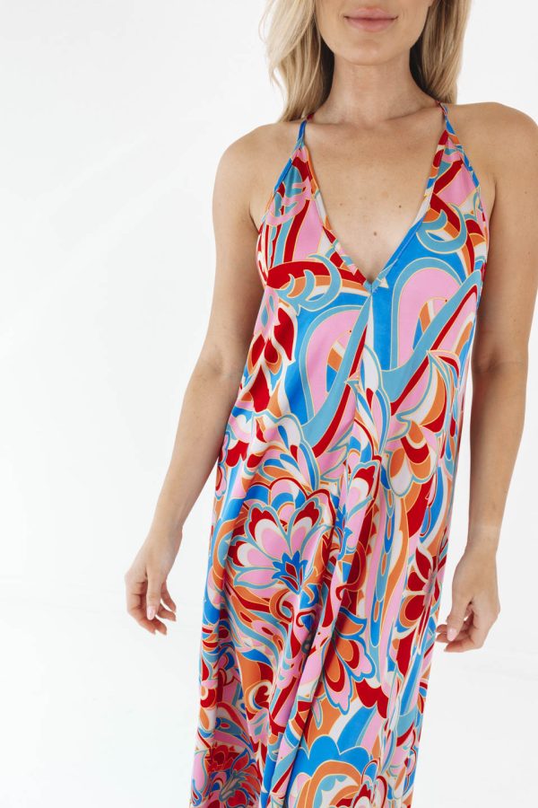 All the Fun Maxi Dress - Multi Online now