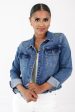 Summer Breeze Denim Jacket - Medium Denim For Sale