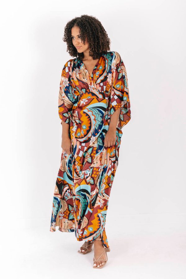 Know Me So Well Maxi Dress - Multi Online Hot Sale