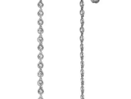 Aura Drop Earring - Silver Online Hot Sale