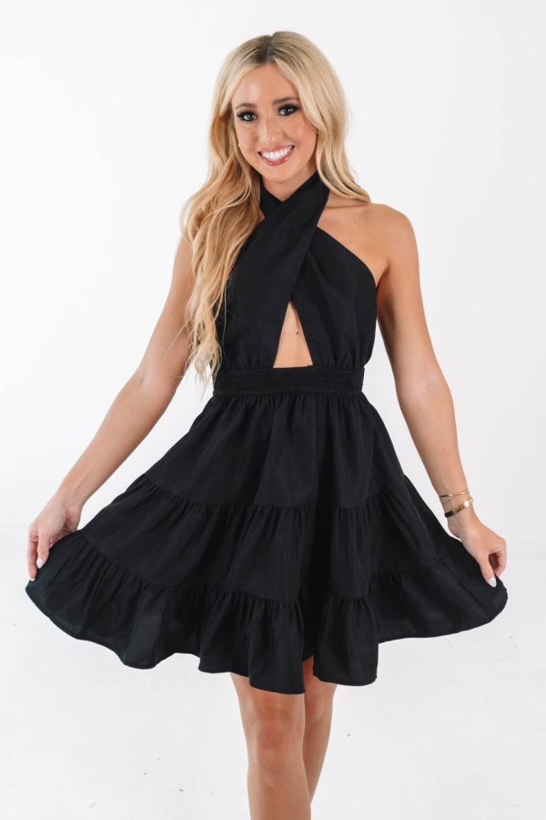 Lake Day Dress - Black Online Hot Sale