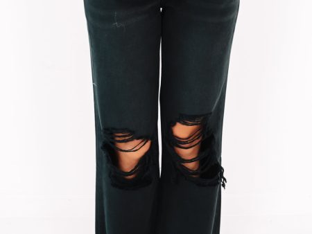 Hit The Town Jeans - Black on Sale