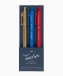 Jotter Gel Pens, Set of 3 - The Teacher For Discount