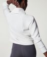 Spanx AirEssentials Half Zip Pullover - Powder For Cheap