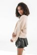 Give A Cold Shoulder Sweater - Cream Online Sale