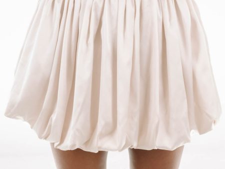 Holiday Party Skirt - Cream Fashion