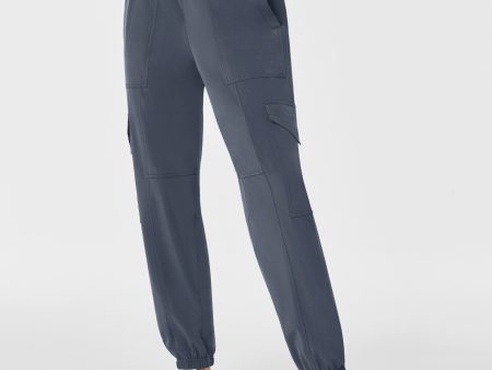 Spanx Casual Fridays Cargo Jogger - Dark Storm - FINAL SALE Discount