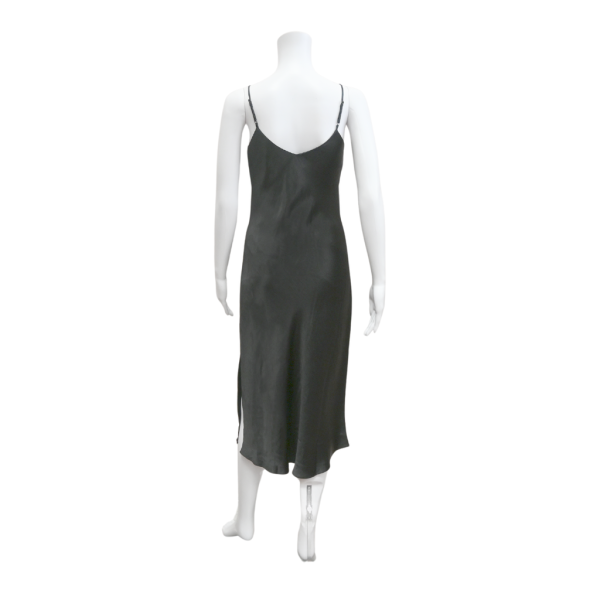 Black Mallory Slip Dress on Sale